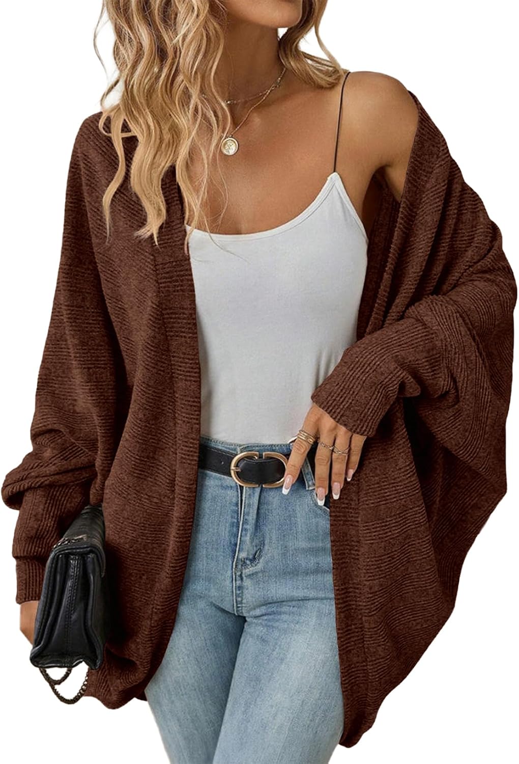 Womens Cardigan Sweaters Oversized Lightweight Sweater