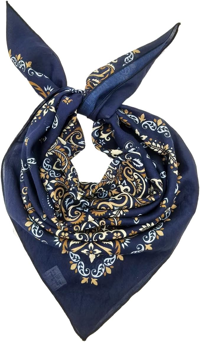 Soft Material. Lightweight Bandana Scarf for Women Man Boy Girl