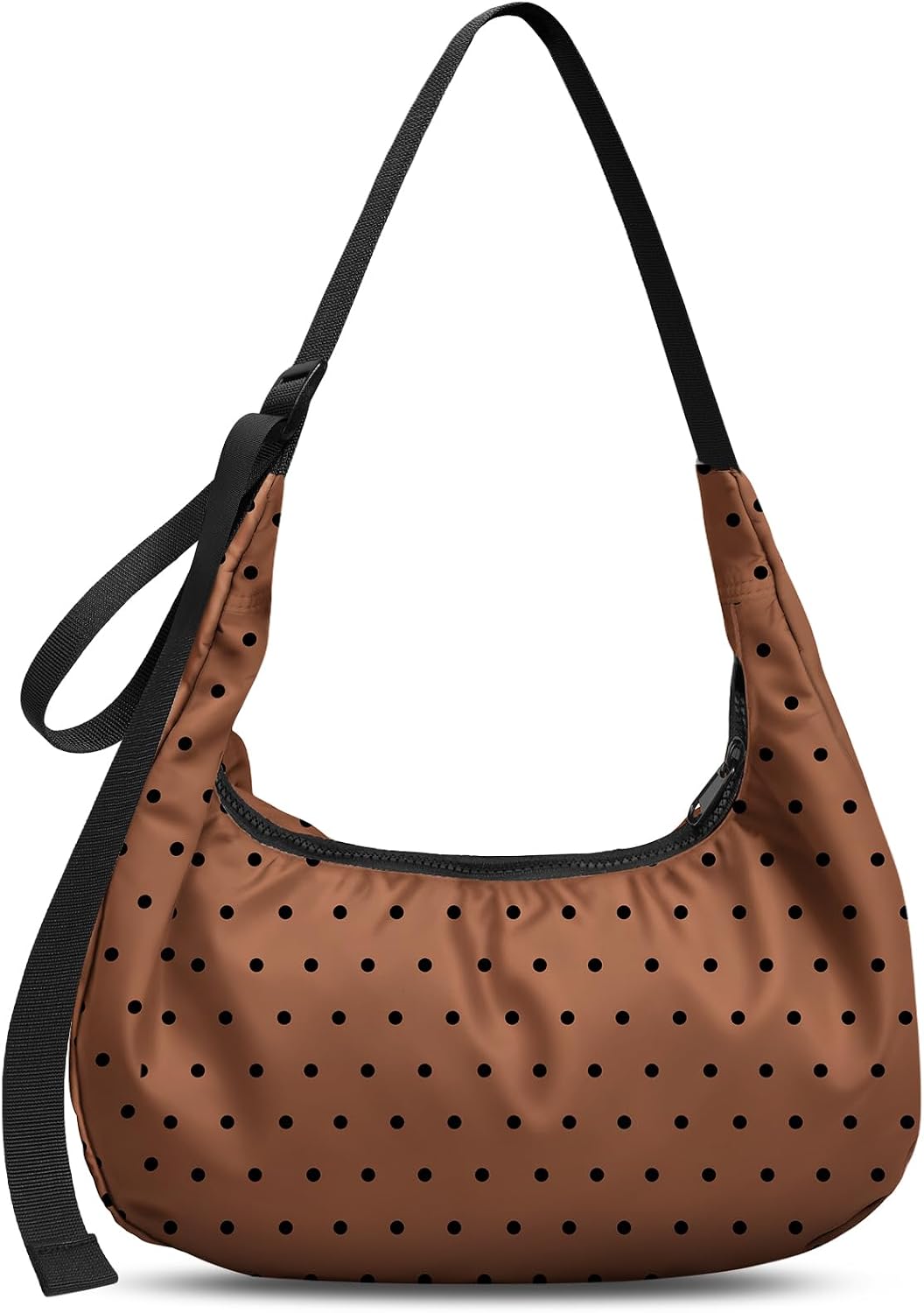 Waterproof Nylon. Adjustable Strap. Spacious and Stylish. Black Butterfly