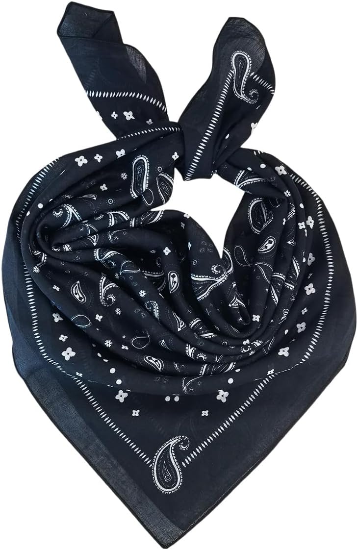 Soft Material. Lightweight Bandana Scarf for Women Man Boy Girl