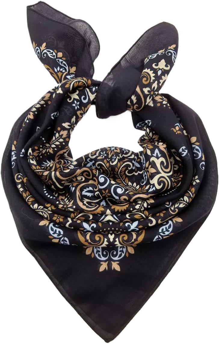 Soft Material. Lightweight Bandana Scarf for Women Man Boy Girl