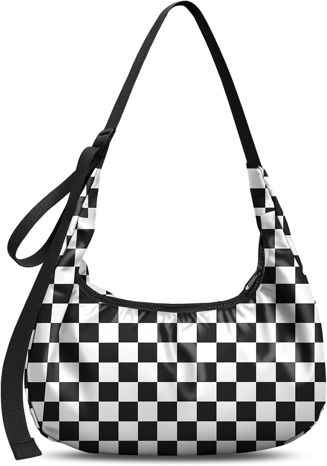 Waterproof Nylon. Adjustable Strap. Spacious and Stylish. Black Butterfly
