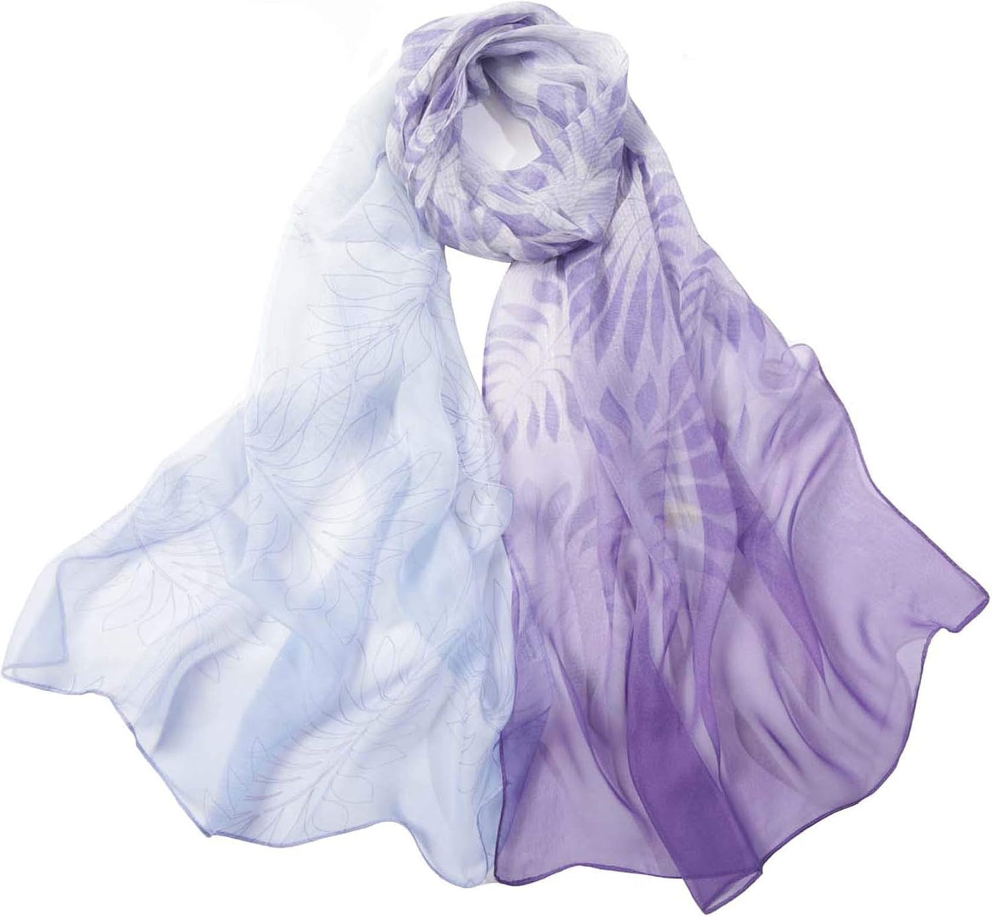 Women Lightweight Fashion Scarves Print Floral Pattern Scarf Shawl Wraps