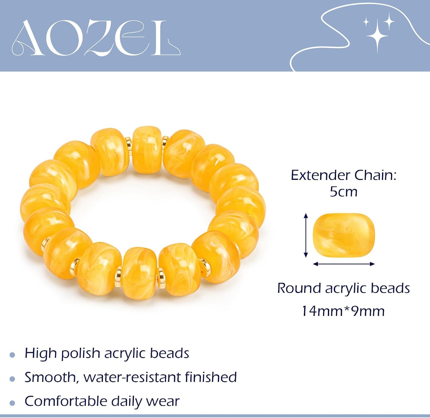 Women Stretchy | Colorful Boho Summer Beach Jewelry