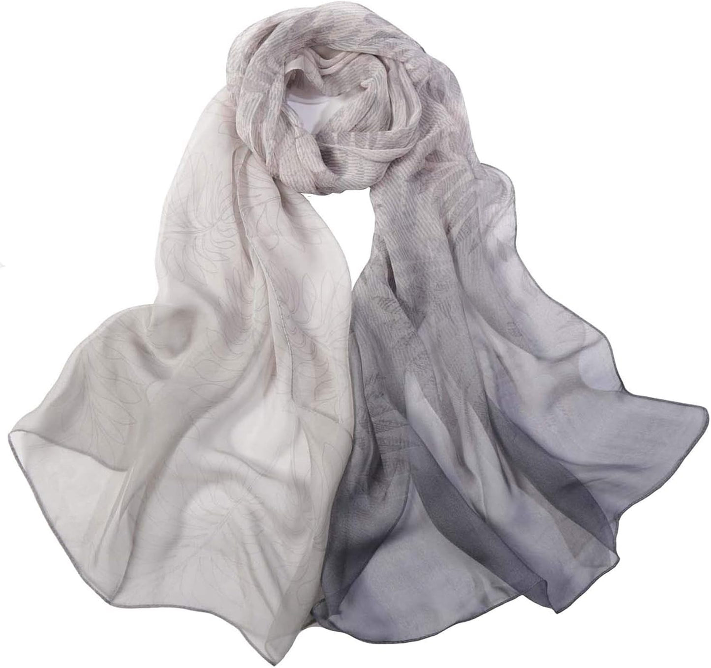Women Lightweight Fashion Scarves Print Floral Pattern Scarf Shawl Wraps