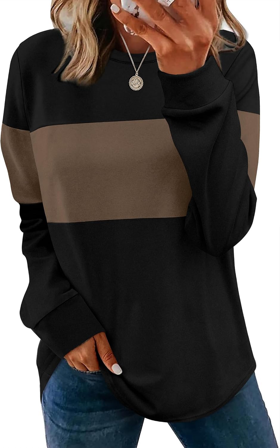 Early Fall Fashion Must Haves. Chocolate Brown. Animal Print Tops. Plus Size Blouses. Soft Sweaters. Lightweight Sweatshirt