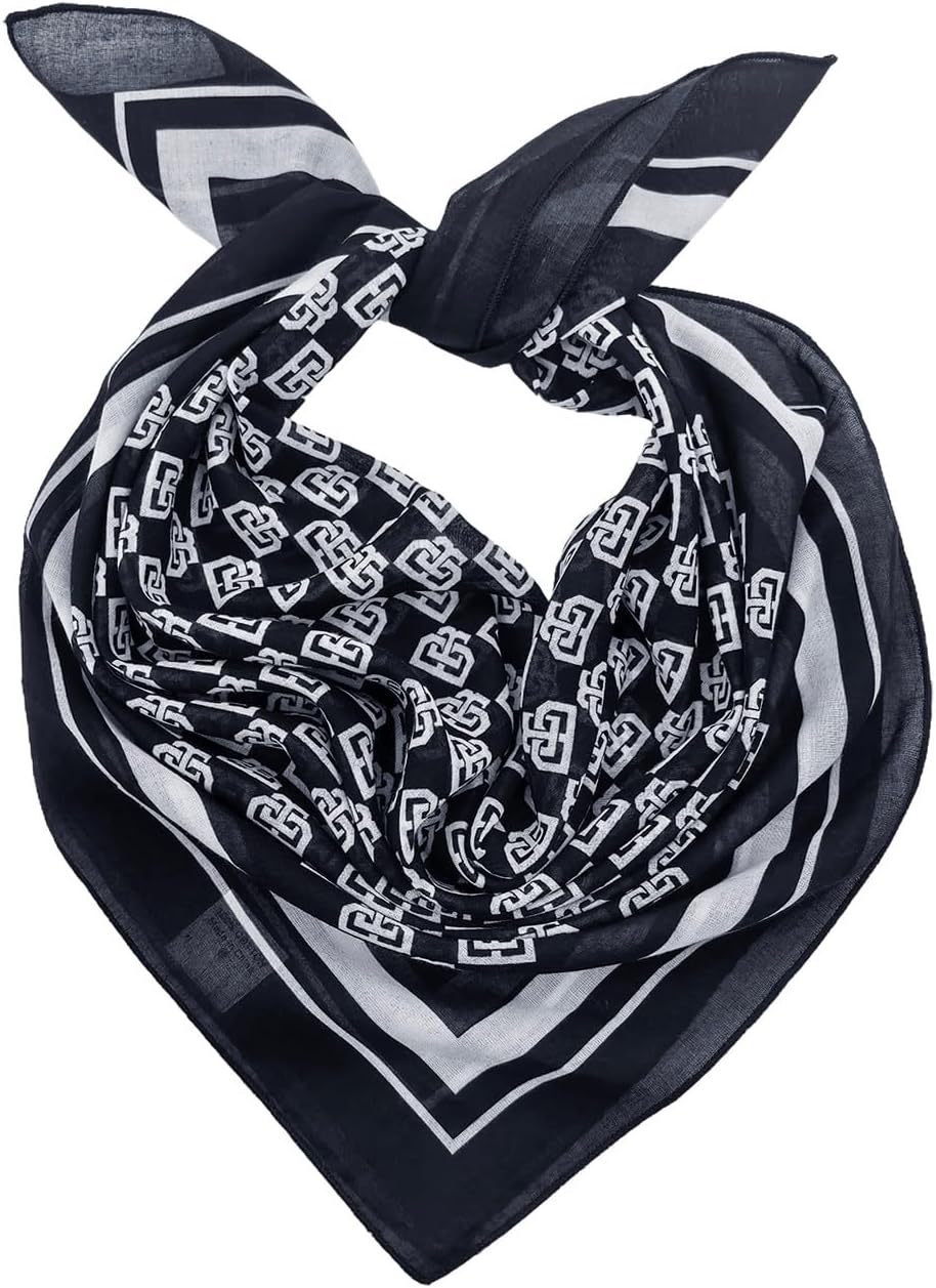 Soft Material. Lightweight Bandana Scarf for Women Man Boy Girl