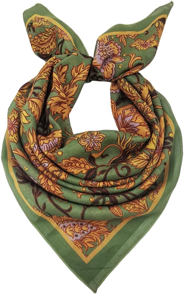 Soft Material. Lightweight Bandana Scarf for Women Man Boy Girl