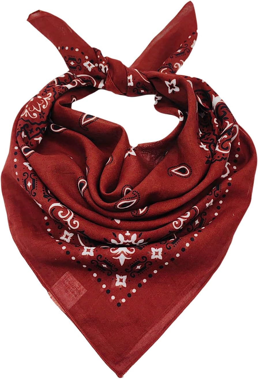 Soft Material. Lightweight Bandana Scarf for Women Man Boy Girl