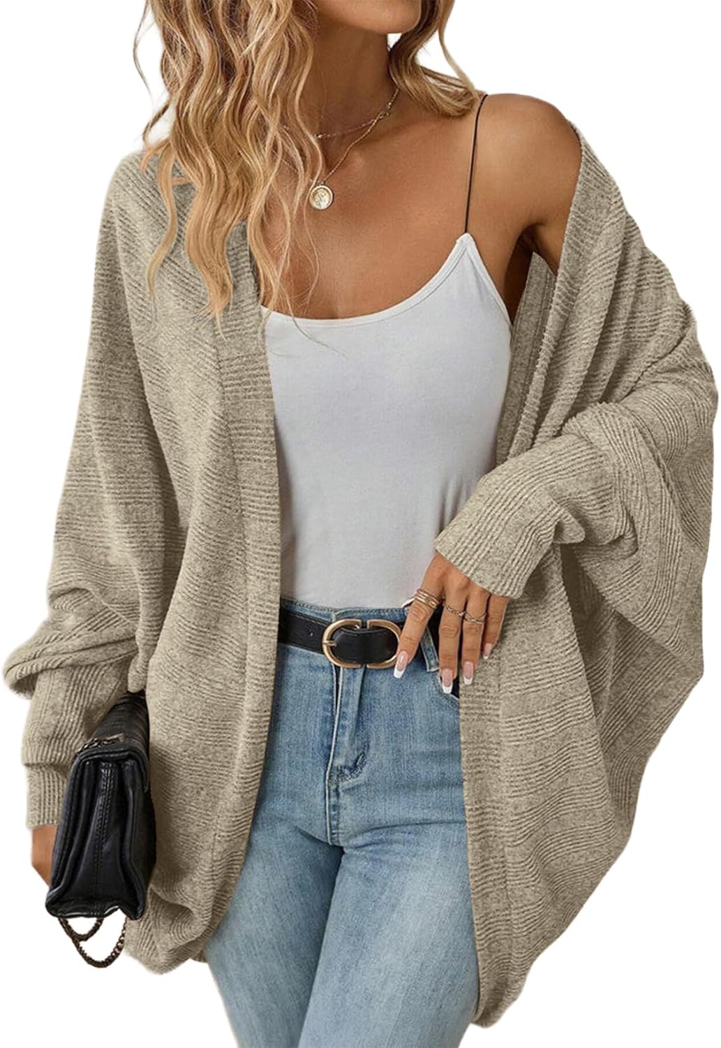 Womens Cardigan Sweaters Oversized Lightweight Sweater