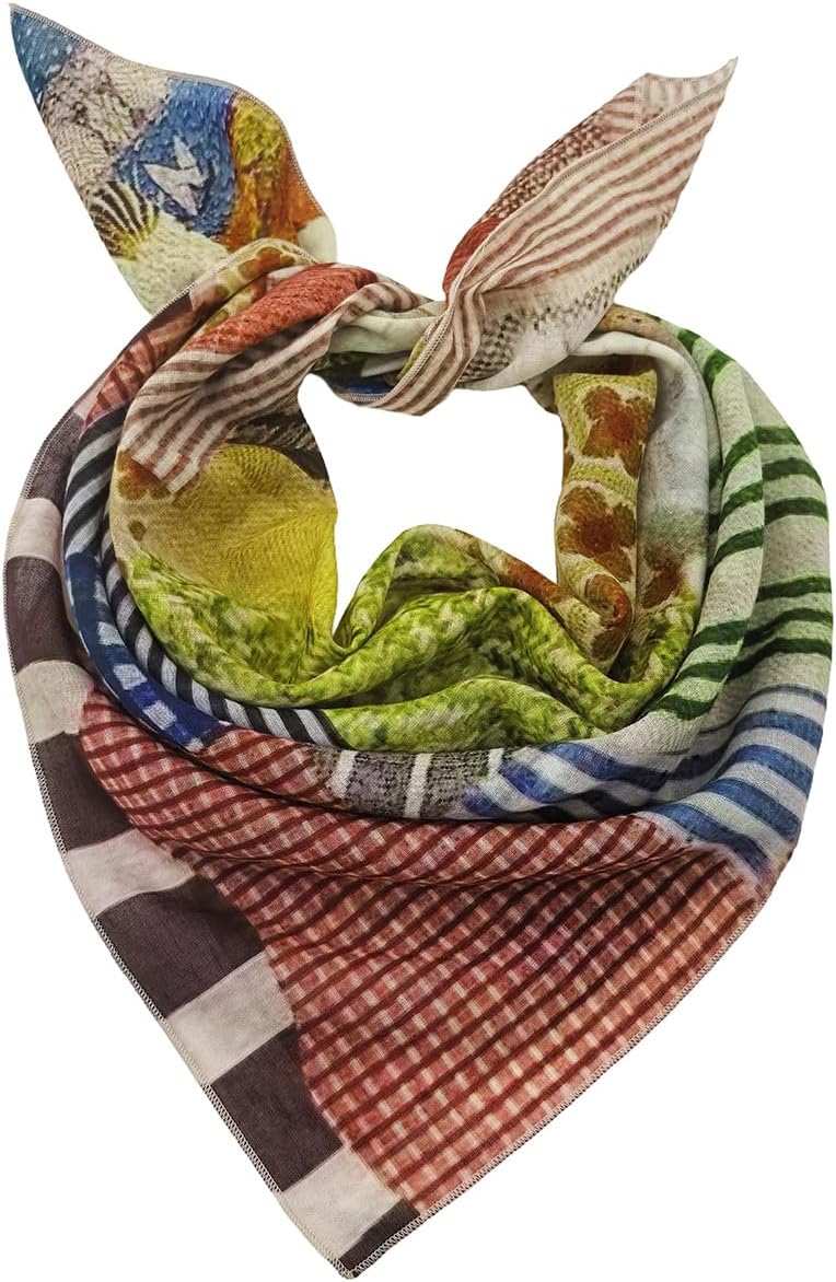 Soft Material. Lightweight Bandana Scarf for Women Man Boy Girl