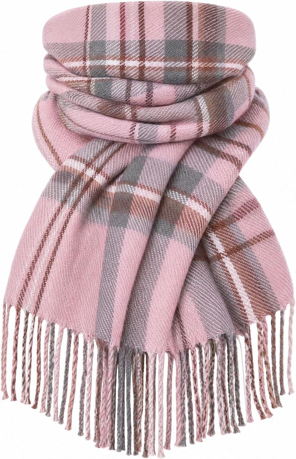 Women Long Plaid Scarves Ladies Gifts | Warm Cashmere-Like Softness. Chic Plaid Design. Versatile Wrap Shawl. Oversized Blanket Scarf.