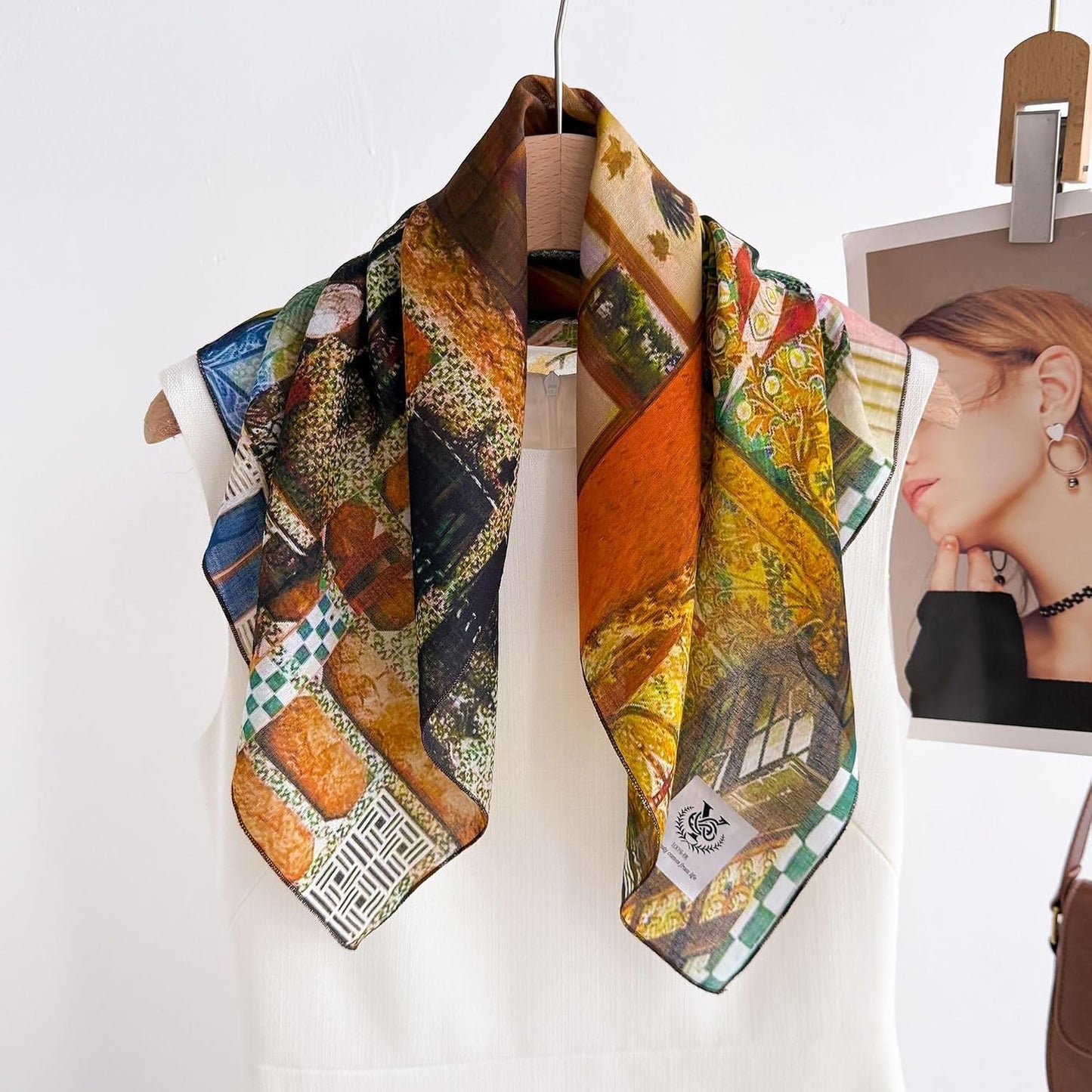 Soft Material. Lightweight Bandana Scarf for Women Man Boy Girl